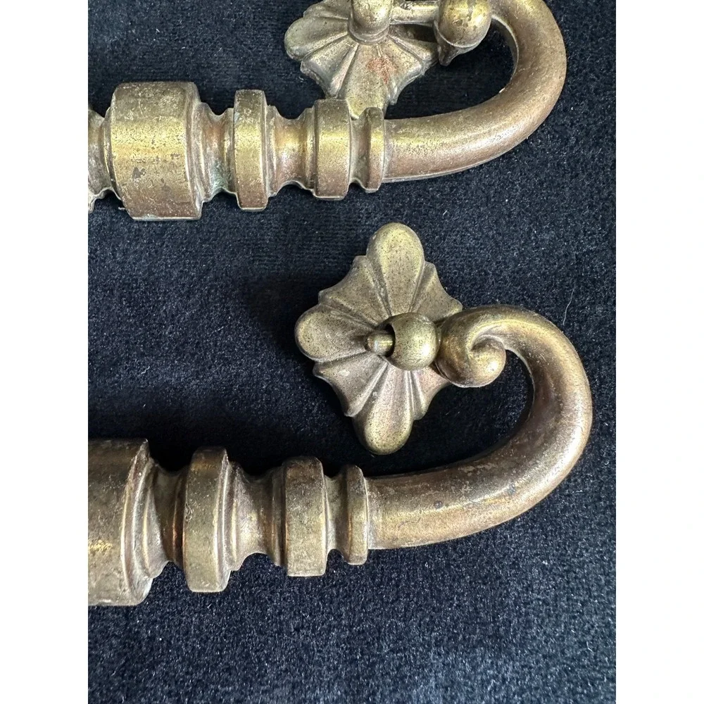 Vintage Brass Drawer Pull Handles Vintage Hardware 6.25